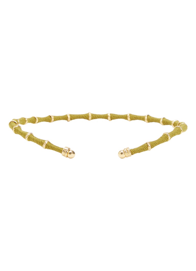 Gas Bijoux Dames Bambou choker verguld