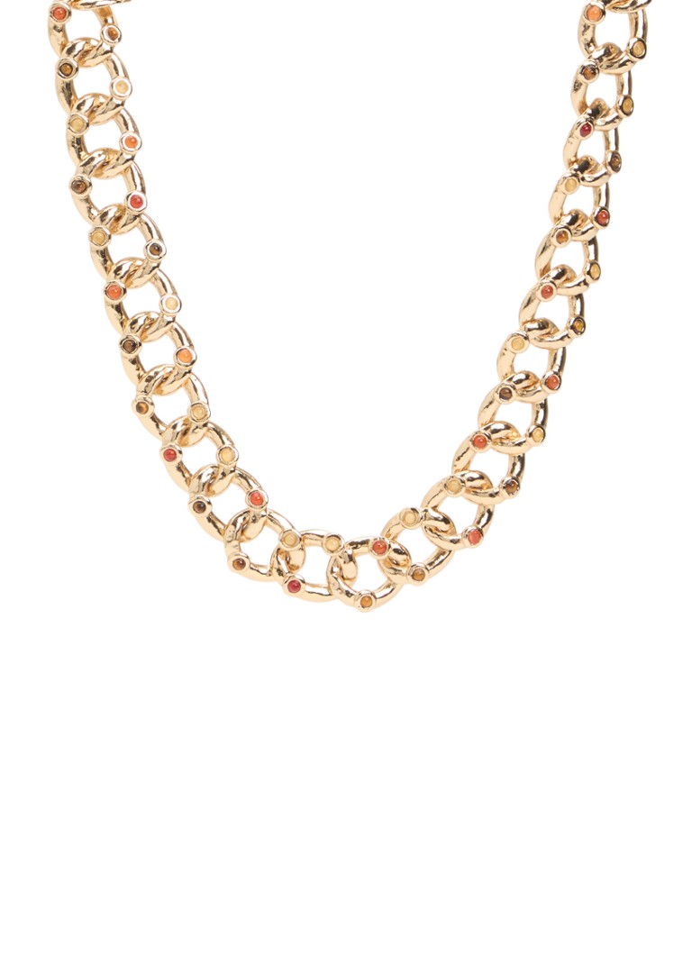 Gas Bijoux Dames Misti schakelketting verguld