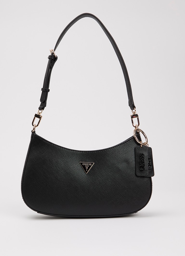 GUESS Dames Noelle ll schoudertas met logoprint en afneembare schouderriem