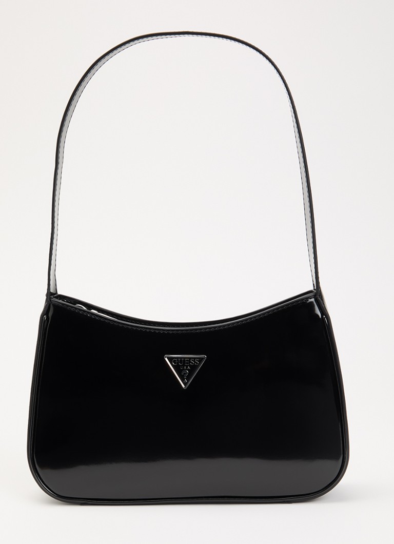 GUESS Dames Arnela schoudertas met logo in de kleur Zwart, maat: 1SZ