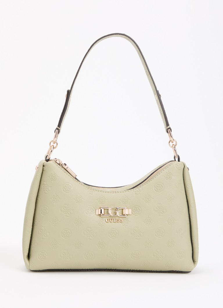 GUESS Dames Anise schoudertas met print