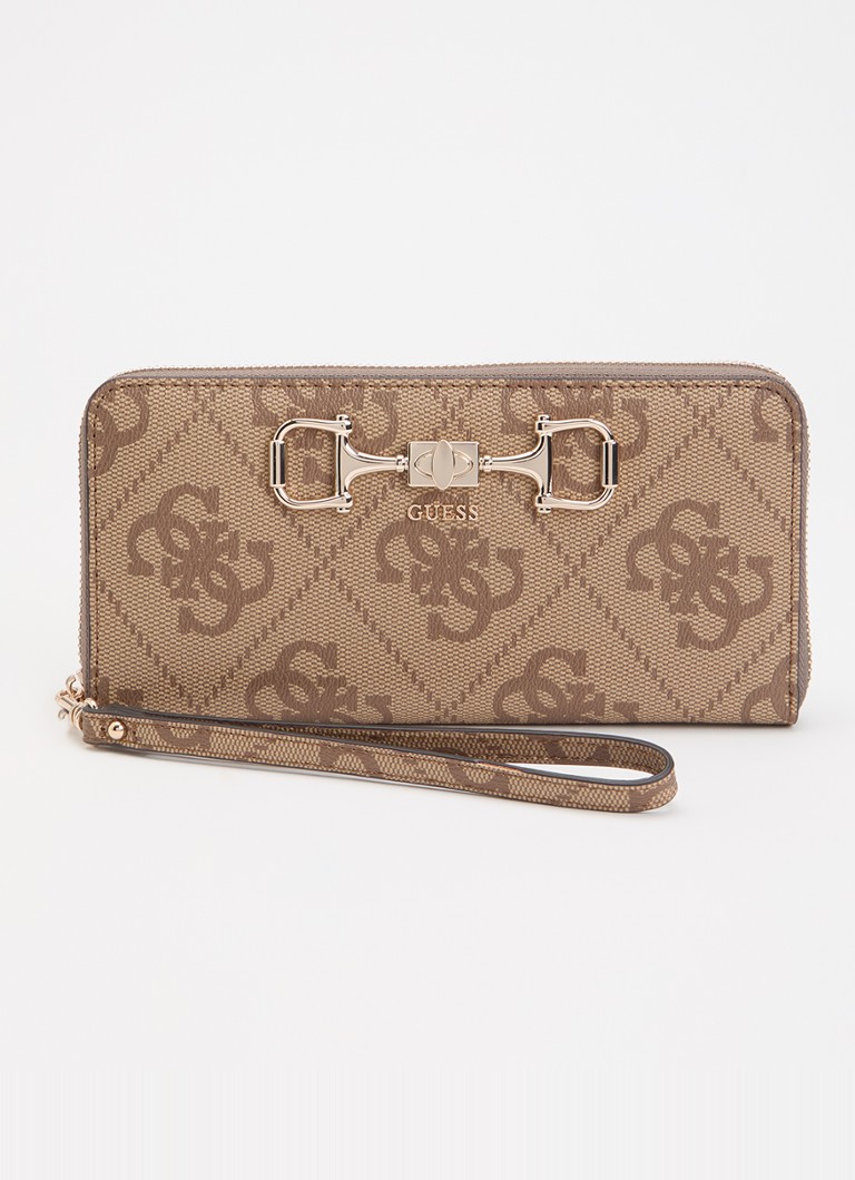 GUESS Dames Janie portemonnee met logoprint