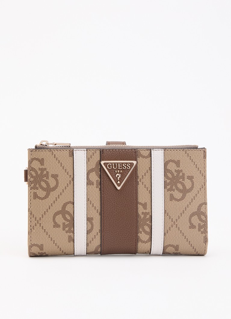 GUESS Dames Laurell II portemonnee met logoprint