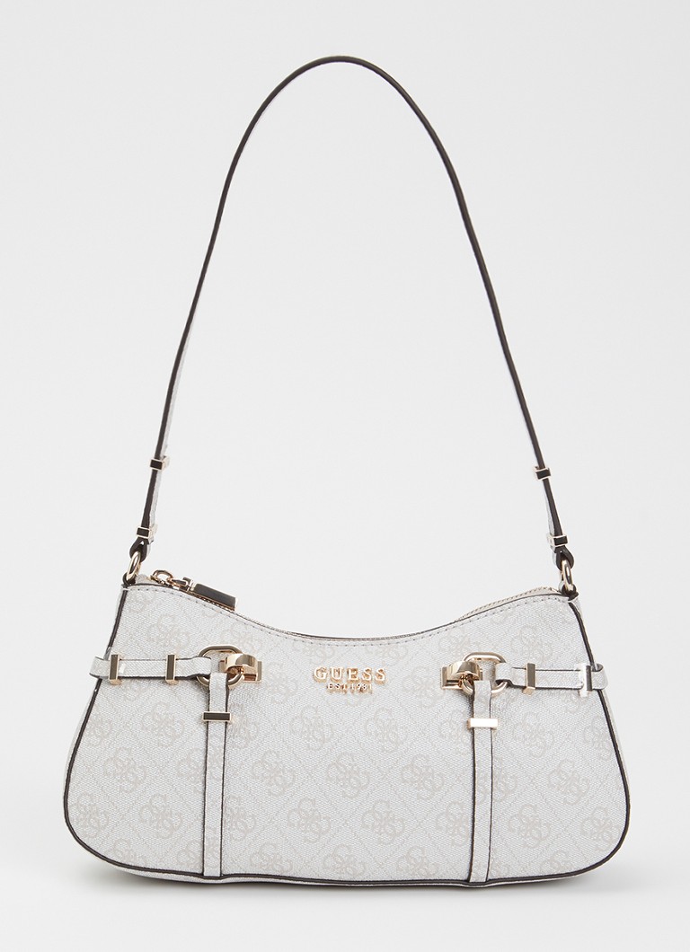 GUESS Dames Leona schoudertas met logoprint
