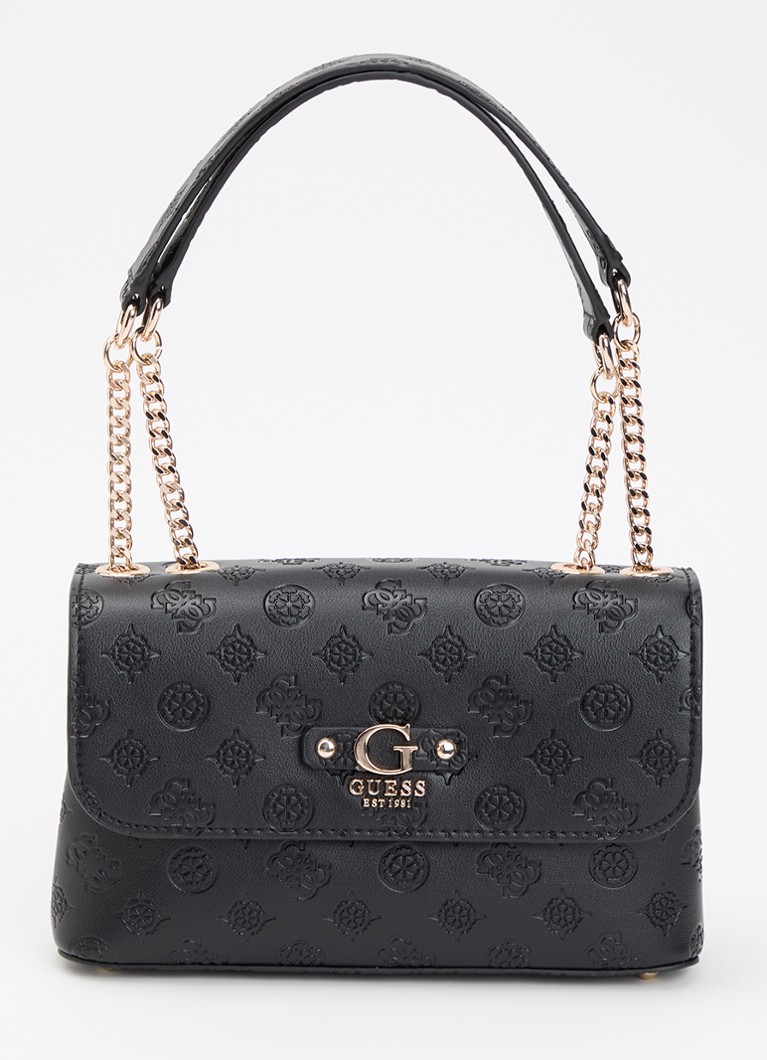 GUESS Dames Dita Logo crossbodytas met logo en afneembare schouderriem