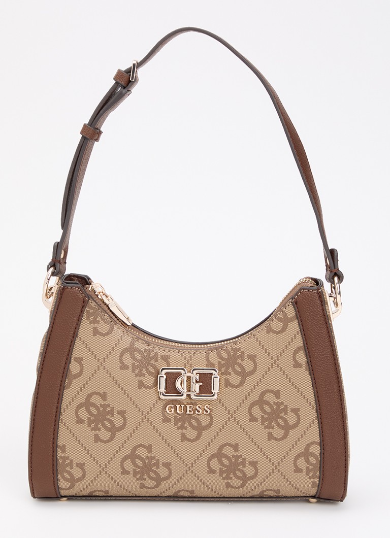GUESS Dames Karnilla Logo schoudertas met verstelbare schouderriem