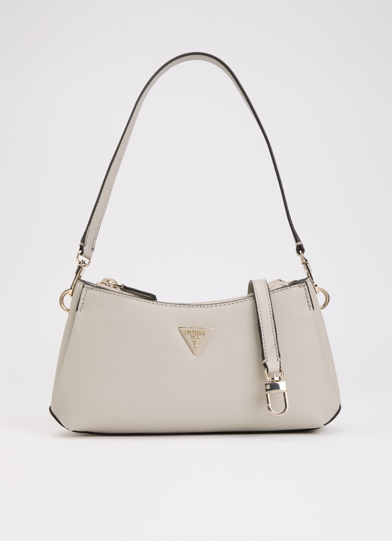 GUESS Dames Noelle II 3 Comp schoudertas met afneembare schouderriem in de kleur Taupe, maat: 1SZ
