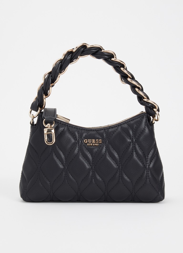 GUESS Dames Maxine handtas met afneembare schouderriem in de kleur Zwart, maat: 1SZ