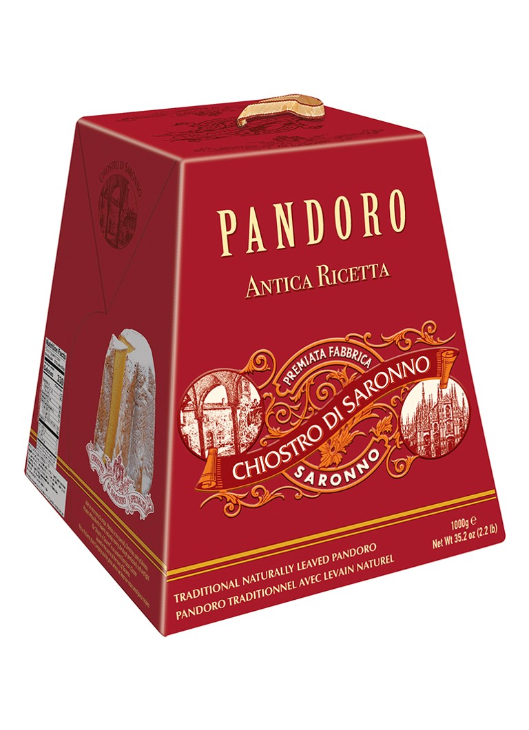 Chiostro di Saronno Classic Pandoro kerst cake 1 kg Beige - Deal