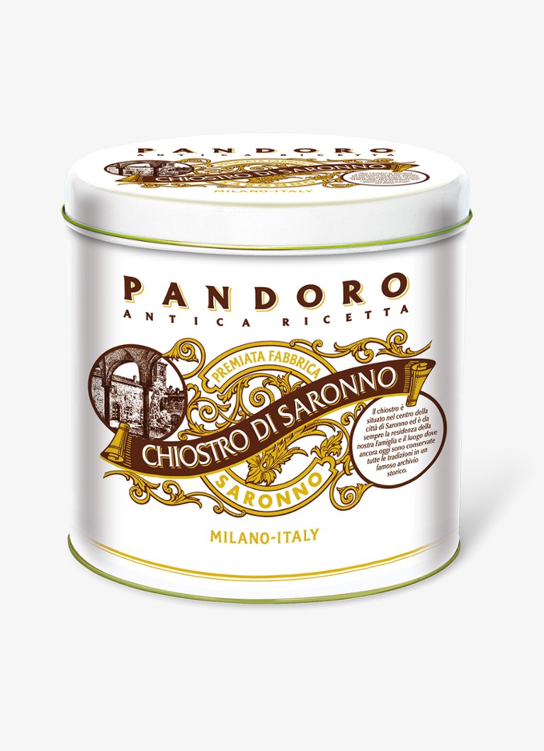 Chiostro di Saronno Pandoro Elegance in blik 1000 gram Beige - Deal