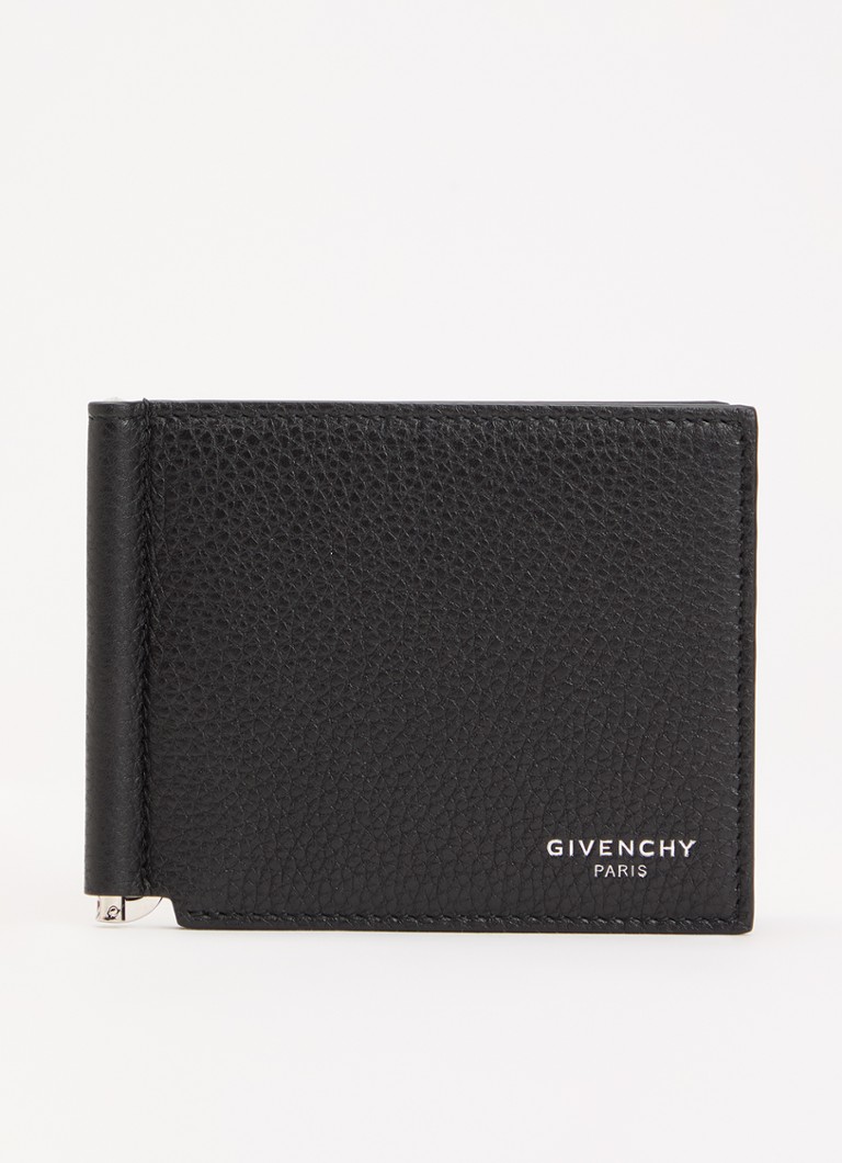 Givenchy Heren Portemonnee van kalfsleer in de kleur Zwart, maat: OS