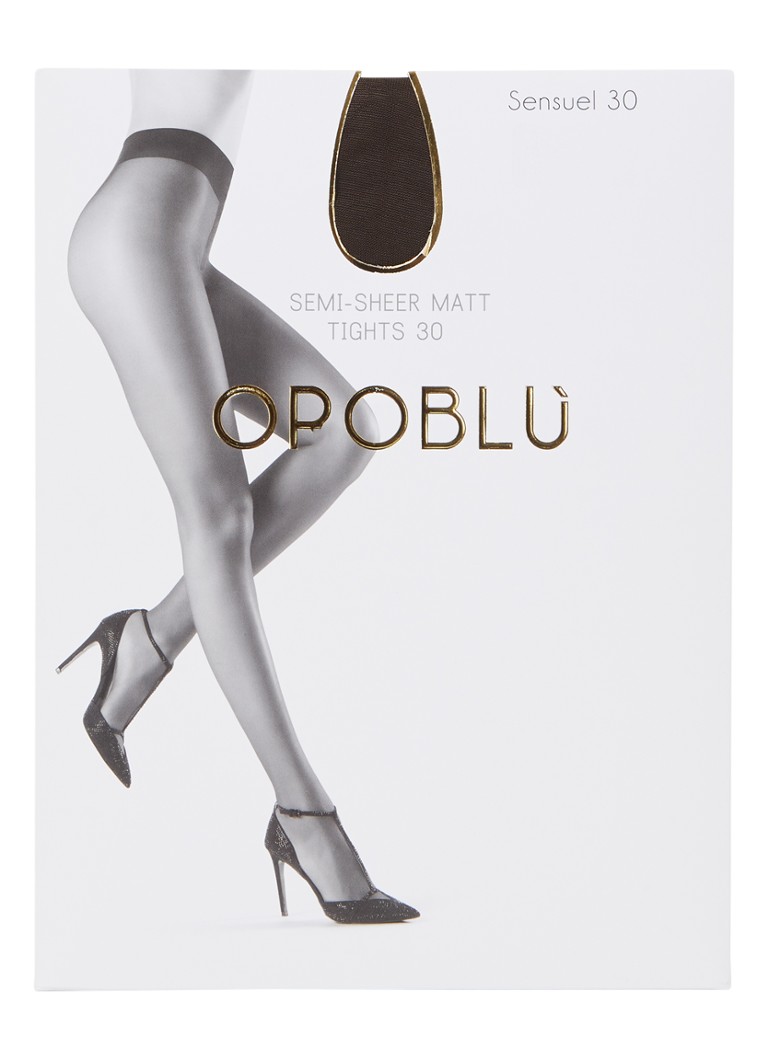 Oroblu Dames Sensuel panty in 30 denier brown in de kleur Bruin, maat: S