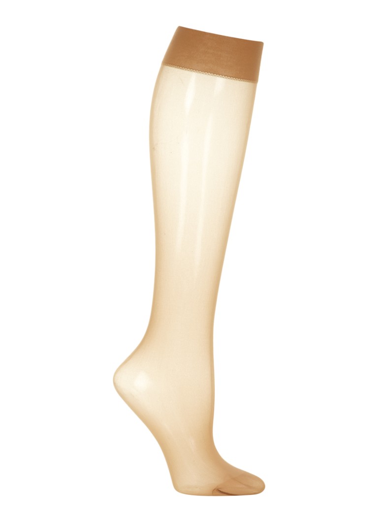 Wolford Dames Individual pantykousen in 10 denier in de kleur Beige