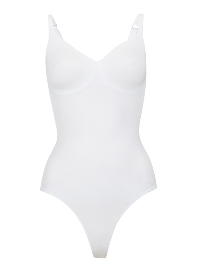 Wolford Dames Mat de Luxe Forming corrigerende body in de kleur Wit