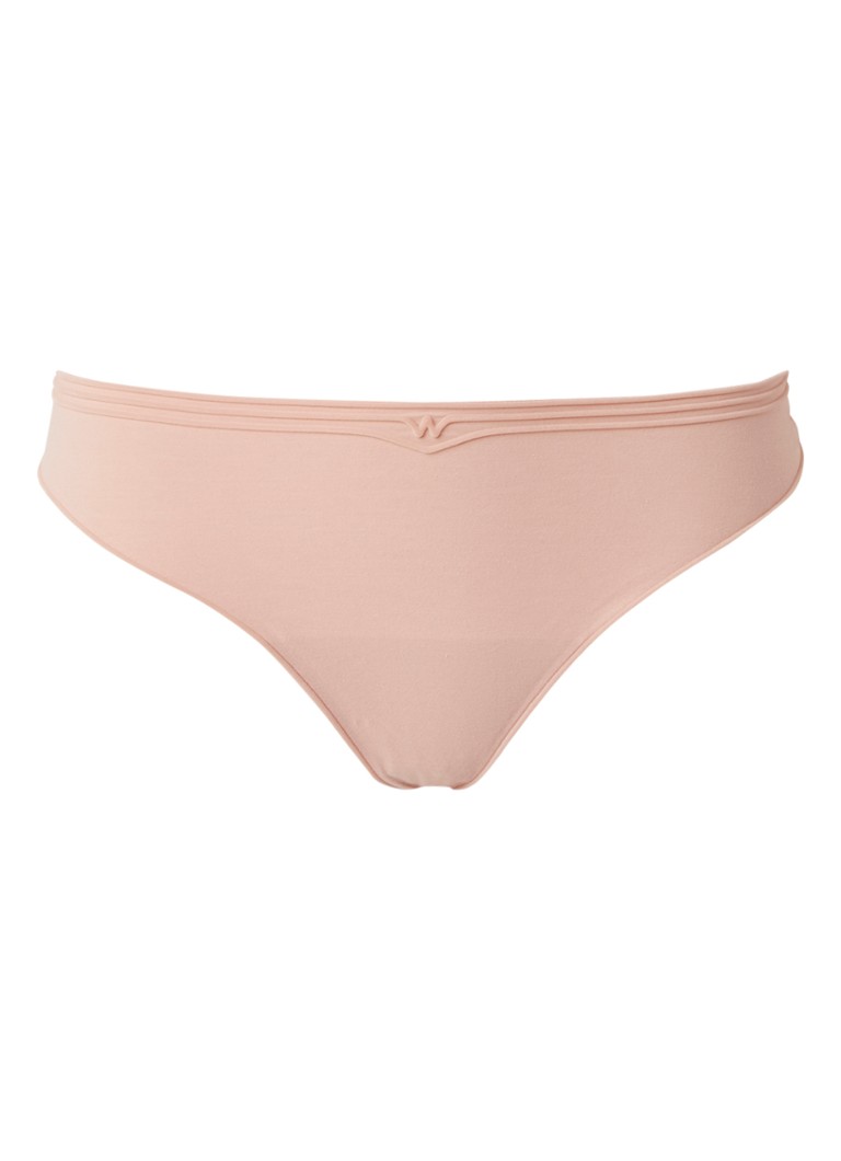 Wolford Dames 3W string in de kleur Roze