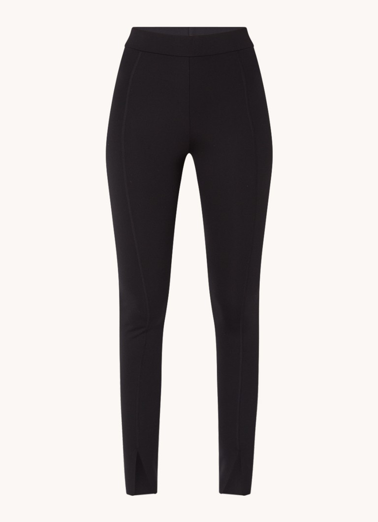 Wolford Dames Midnight Grace high waist legging met split in de kleur Zwart