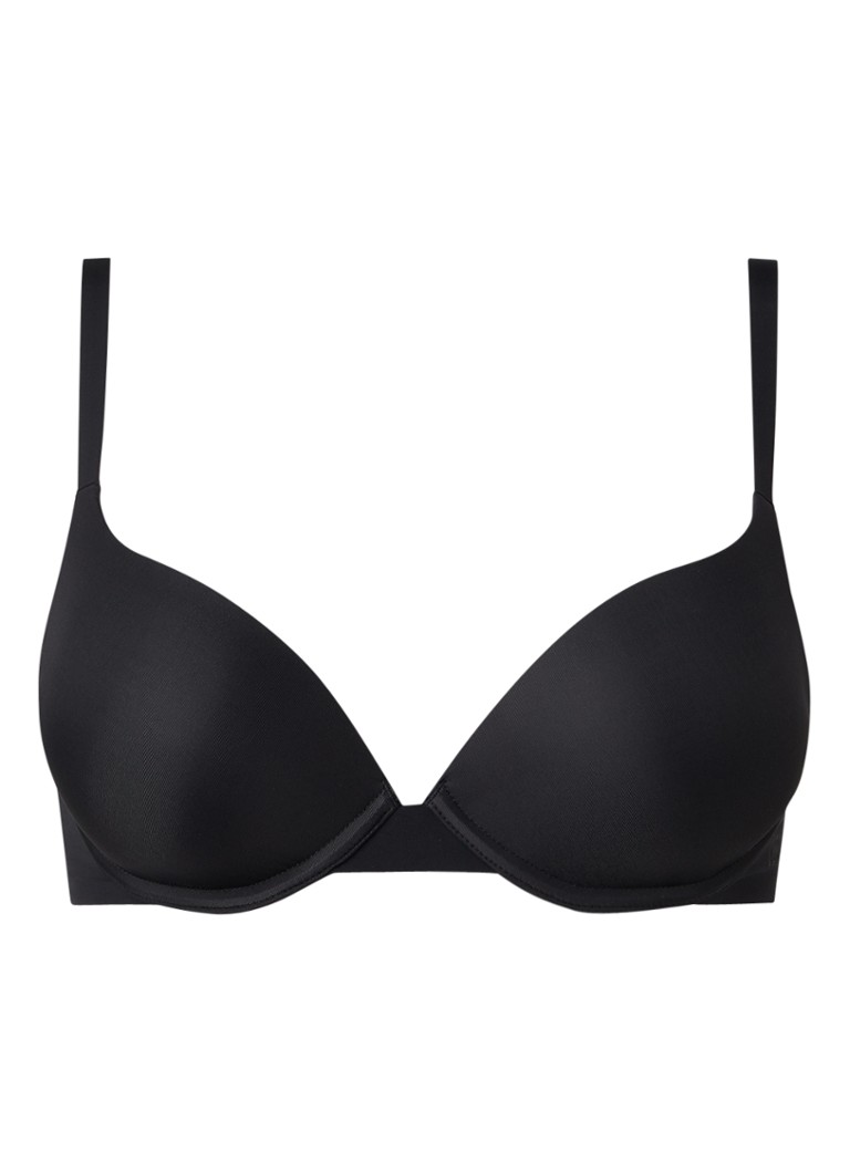 Wolford Dames Pure naadloze push-up bh in de kleur Diepzwart