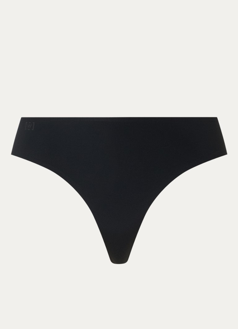 Wolford Dames Pure naadloze string in de kleur Zwart