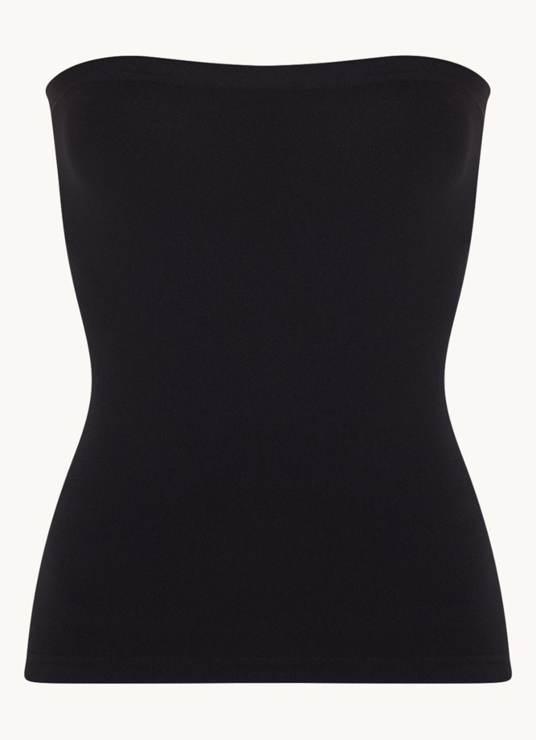 Wolford Dames Fatal strapless top met stretch in de kleur Zwart