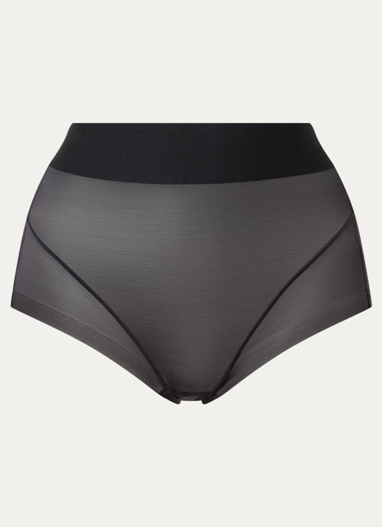 Wolford Dames Sheer Touch high waisted corrigerende slip in de kleur Zwart