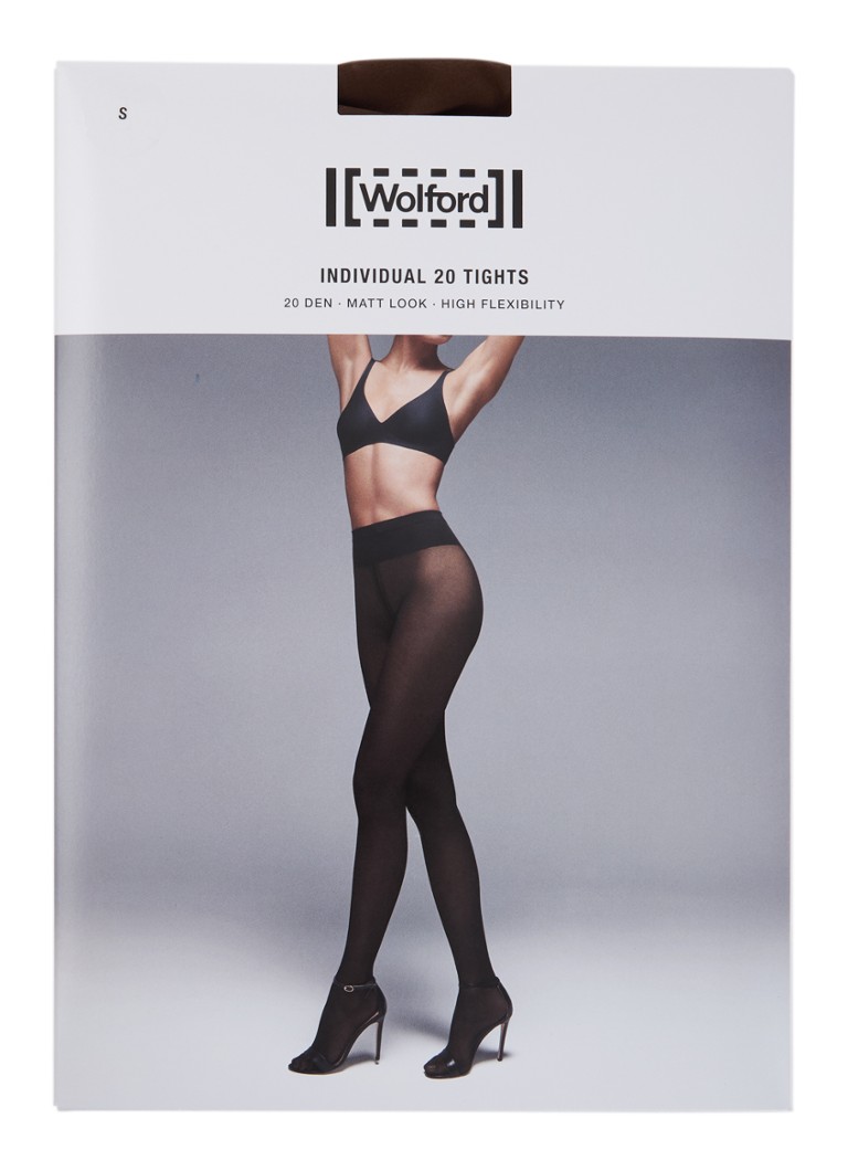 Wolford Dames Individual panty in 20 denier in de kleur Beige