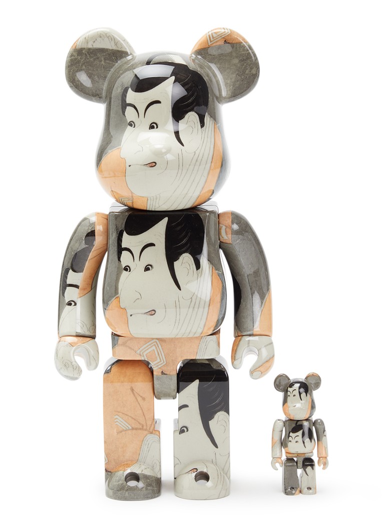 Bearbrick Bearbrick 100% & 400% Boston Museum Toshusai Sharaku set van 2 Multicolor - Deal