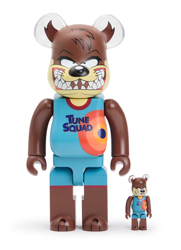 Bearbrick Bearbrick 100% & 400% Space Jam Tasmanian Devil set van 2 Chocoladebruin - Deal