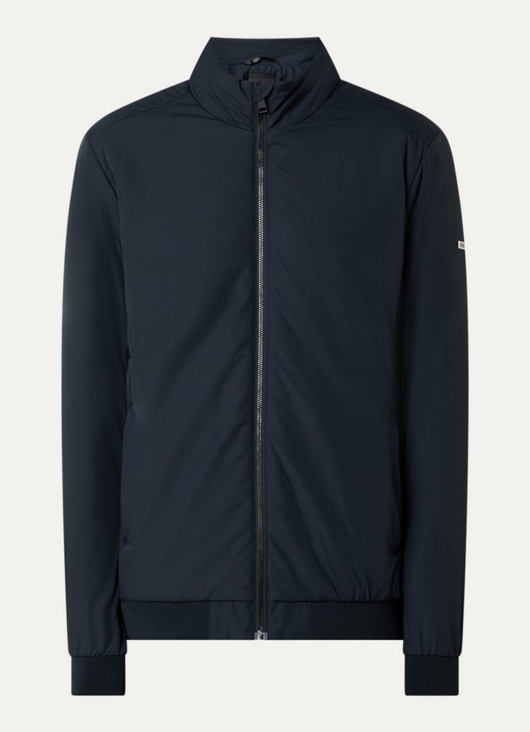 Airforce Heren Luke jack met ritszakken in de kleur Donkerblauw, maat: XL