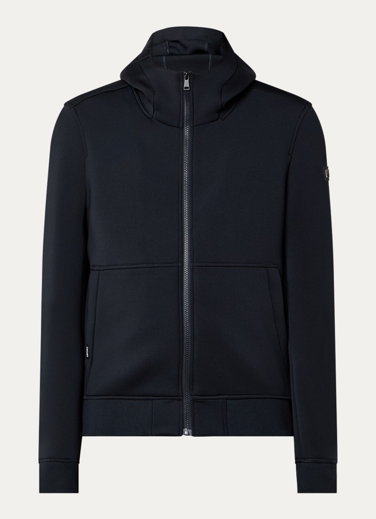 Airforce Heren Scuba jack met capuchon en steekzakken in de kleur Donkerblauw, maat: XXL