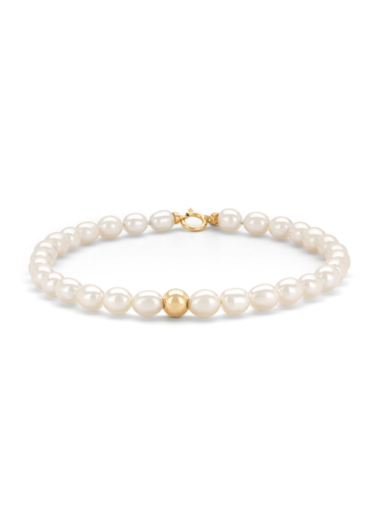 Diamond Point Dames Geelgouden armband Rivièra in de kleur Geelgoud