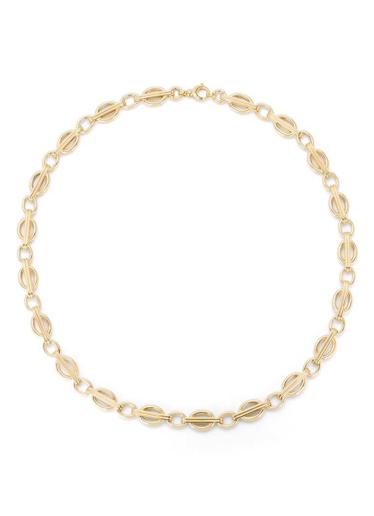 Diamond Point Dames Geelgouden collier Timeless Treasures 45 cm in de kleur Geelgoud