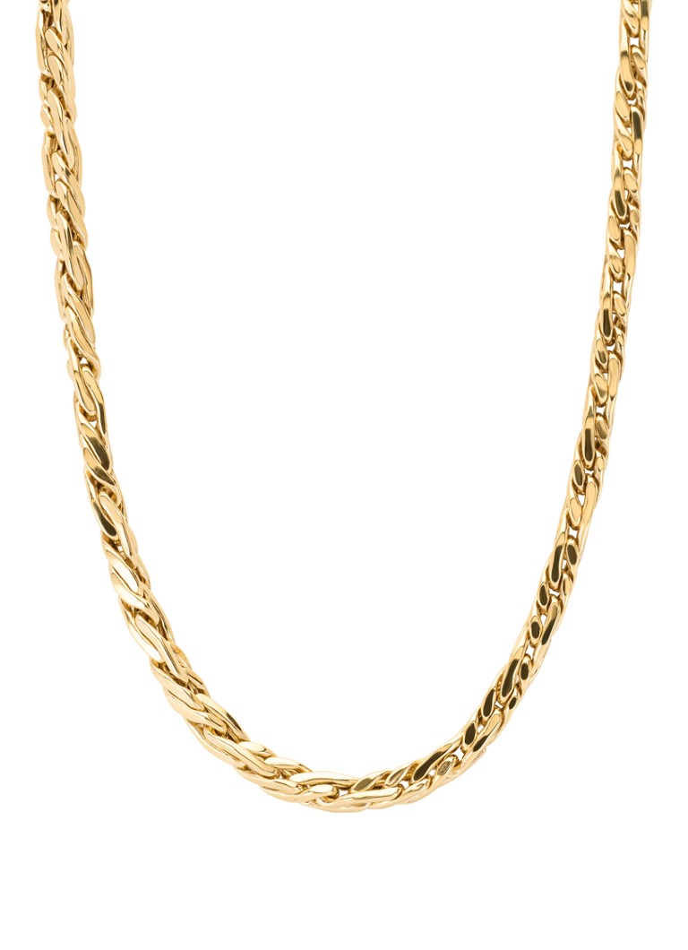 Diamond Point Dames Geelgouden collier Timeless Treasures 45 cm in de kleur Geelgoud