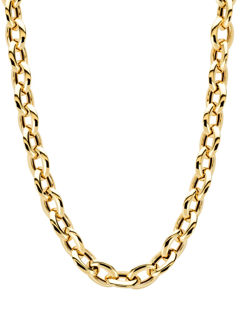Diamond Point Dames Geelgouden collier Timeless Treasures 45 cm in de kleur Geelgoud