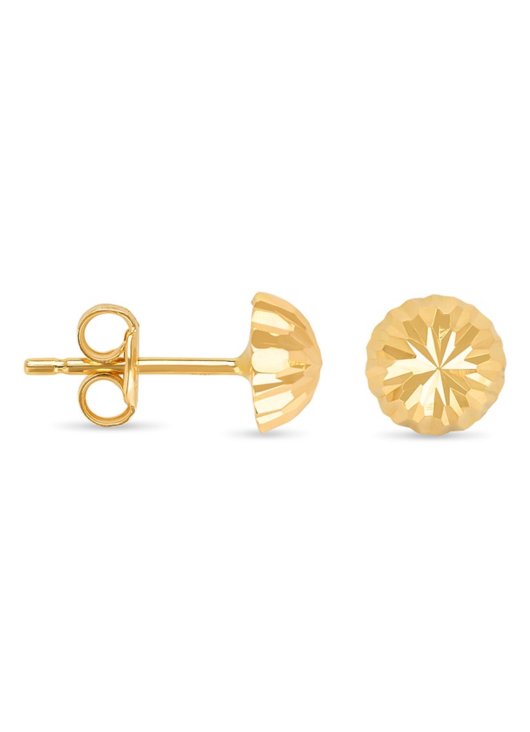 Diamond Point Dames Geelgouden oorsieraden Timeless Treasures in de kleur Geelgoud