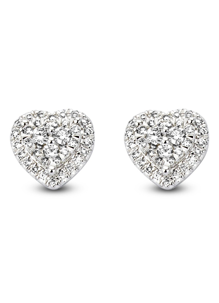 Diamond Point Dames Witgouden oorsieraden, 0.54 ct diamant, Enchanted in de kleur Witgoud