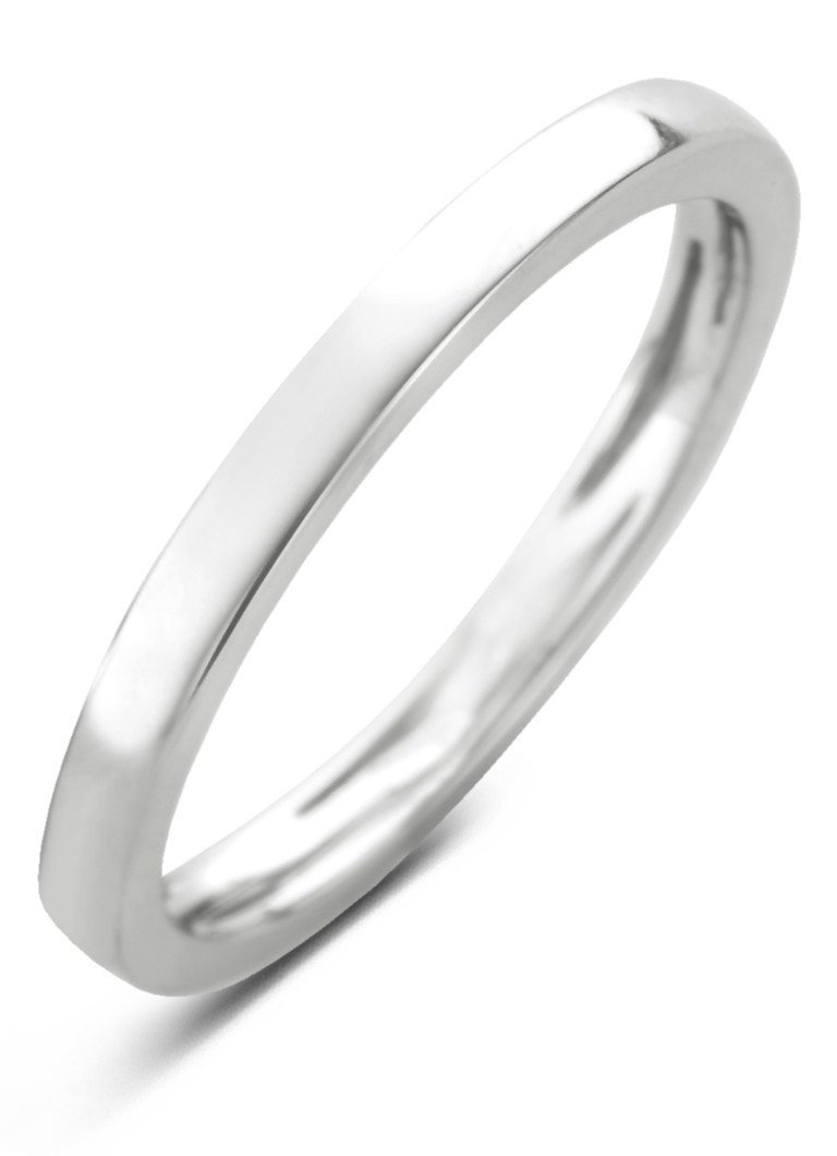 Diamond Point Dames Ring Ensemble van 14 karaat witgoud in de kleur Witgoud