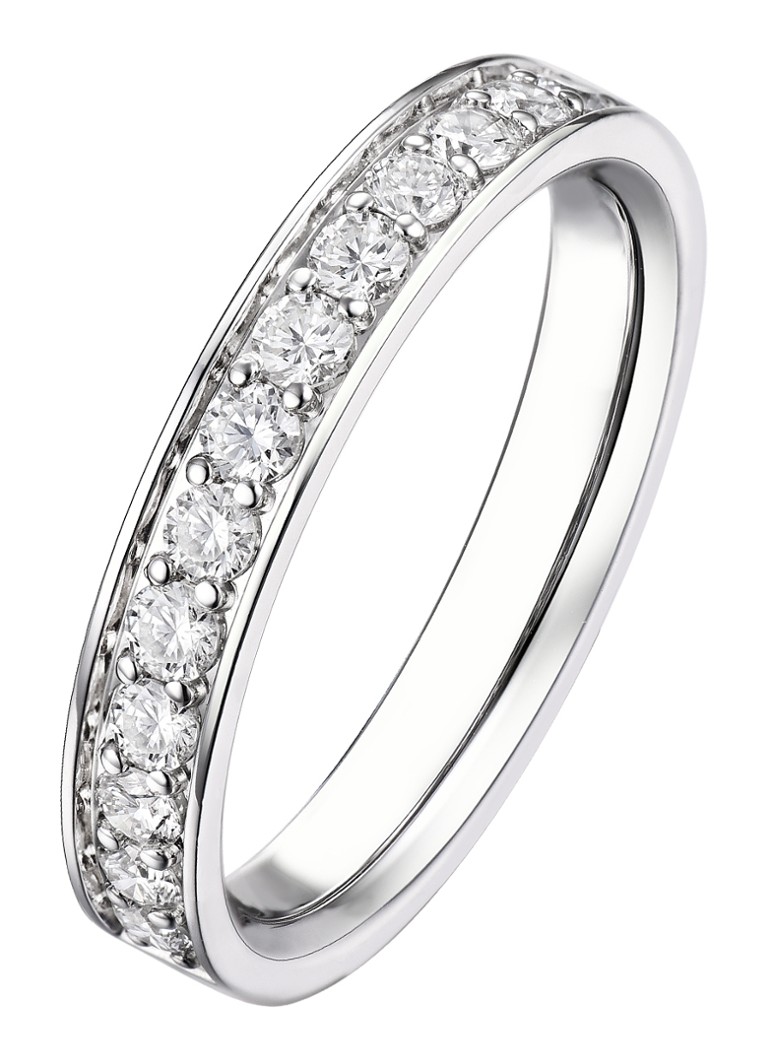 Diamond Point Dames Witgouden ring 0.50 ct diamant Wedding in de kleur Witgoud