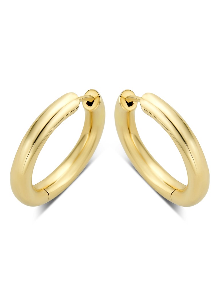 Diamond Point Dames Geelgouden oorsieraden L Timeless Treasures in de kleur Geelgoud