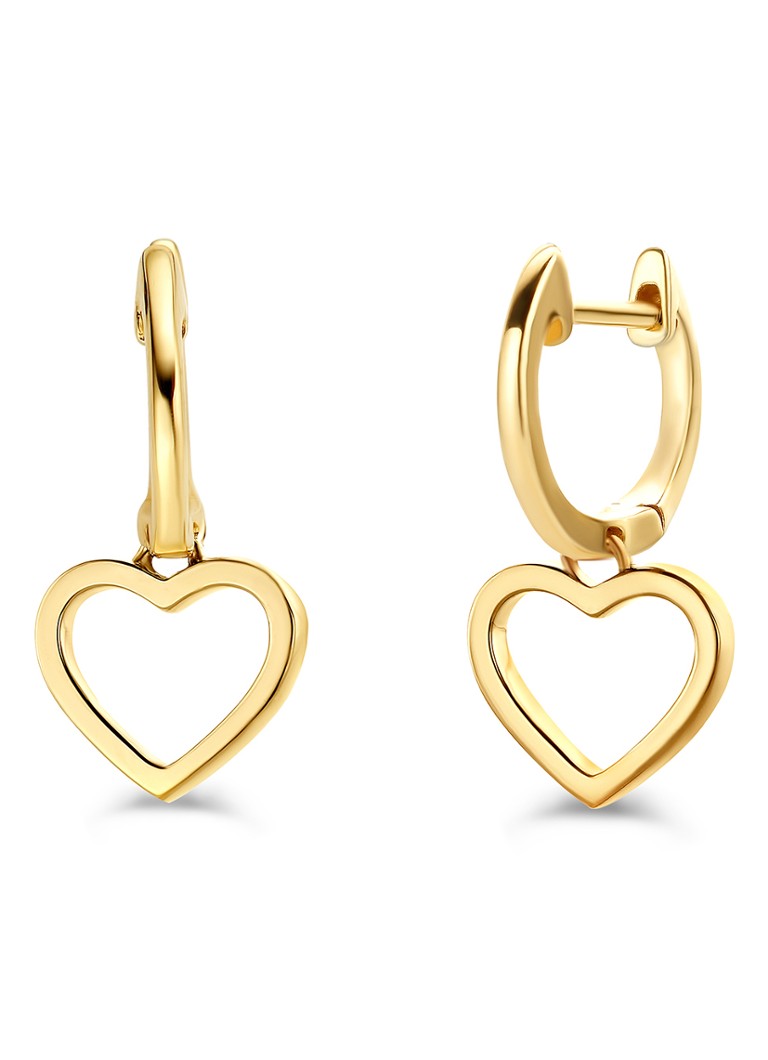 Diamond Point Dames Geelgouden oorsieraden Dreamer in de kleur Geelgoud