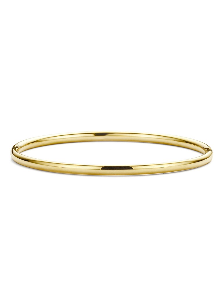 Diamond Point Dames Geelgouden bangle (M) Timeless Treasures in de kleur Geelgoud