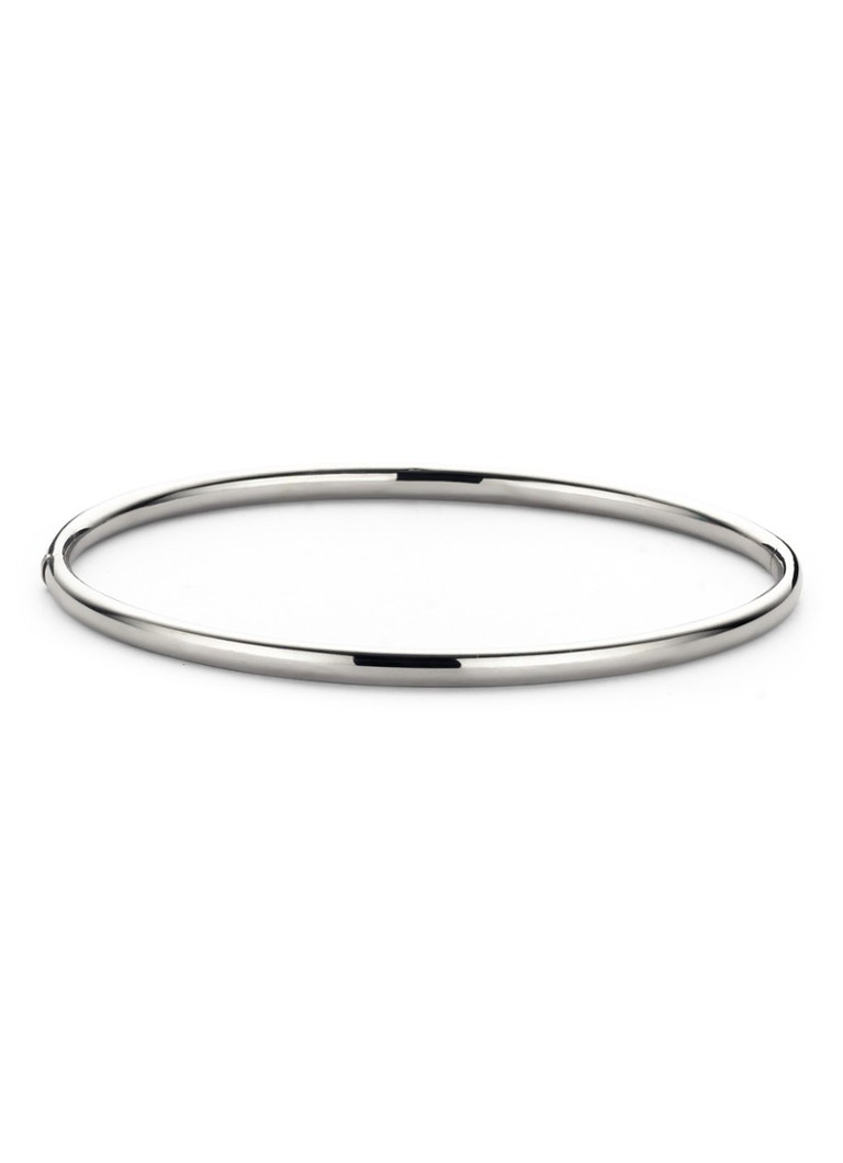 Diamond Point Dames Witgouden bangle in de kleur Witgoud