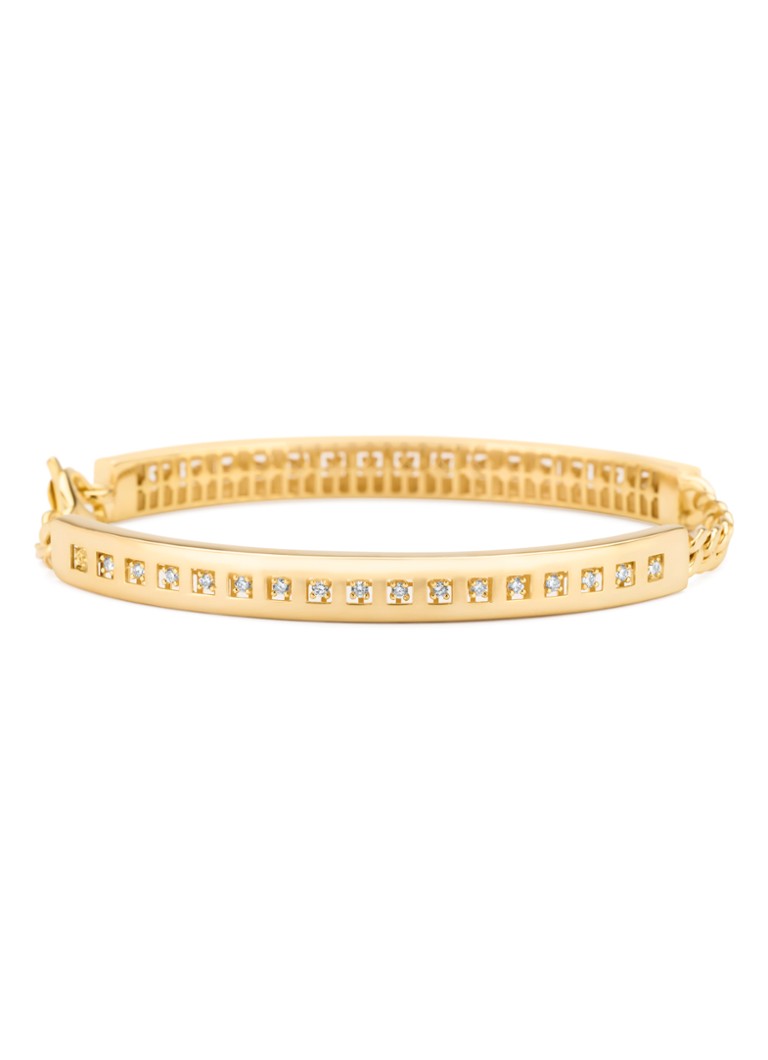 Diamond Point Dames Geelgouden armband, 0.51 ct diamant, Timeless Treasures in de kleur Geelgoud