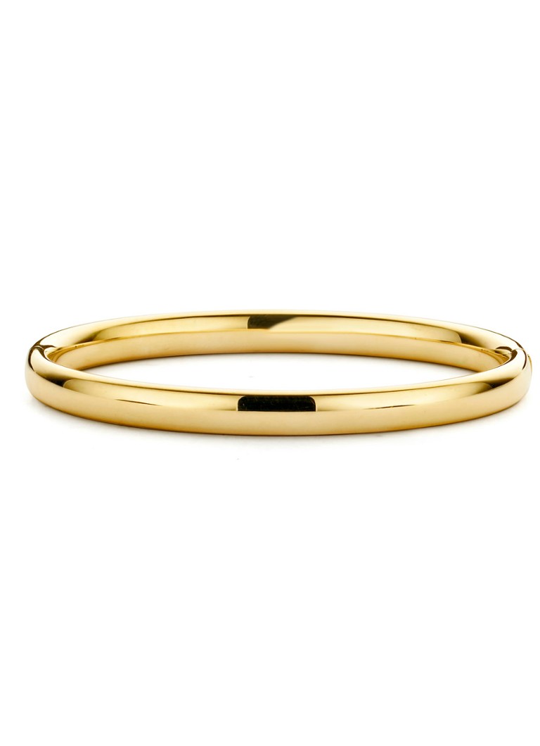 Diamond Point Dames Bangle (S) Timeless Treasures in de kleur Geelgoud