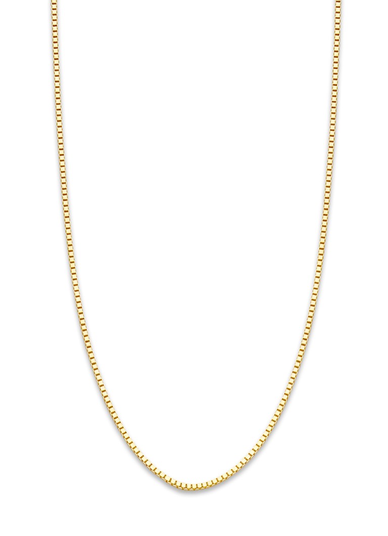 Diamond Point Dames Geelgouden venetiaans collier Timeless Treasures (45cm) in de kleur Geelgoud