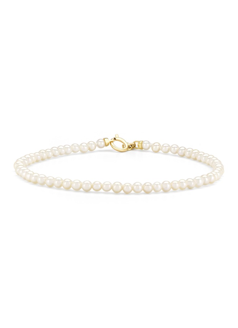 Diamond Point Dames Geelgouden armband Rivièra in de kleur Geelgoud