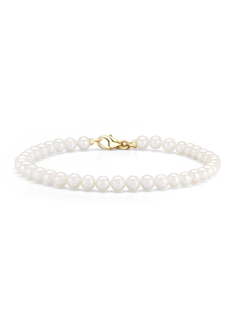 Diamond Point Dames Geelgouden armband Rivièra in de kleur Geelgoud