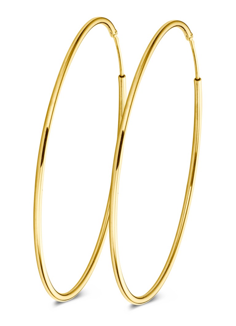 Casa Jewelry Dames DMC M oorringen verguld in de kleur Zilver
