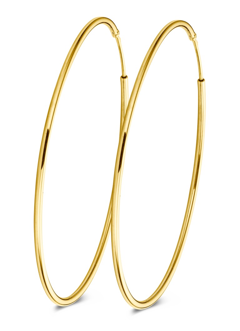 Casa Jewelry Dames DMC XL oorringen verguld in de kleur Goud