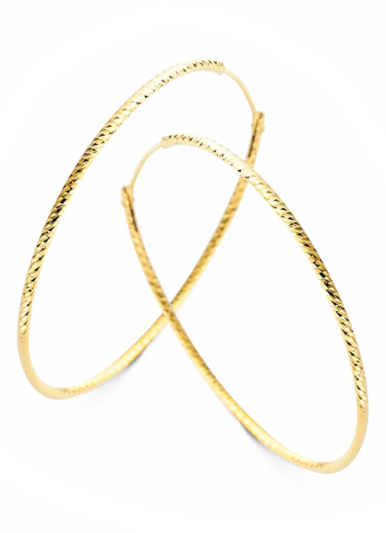 Casa Jewelry Dames Tuscana 20 oorringen verguld in de kleur Goud