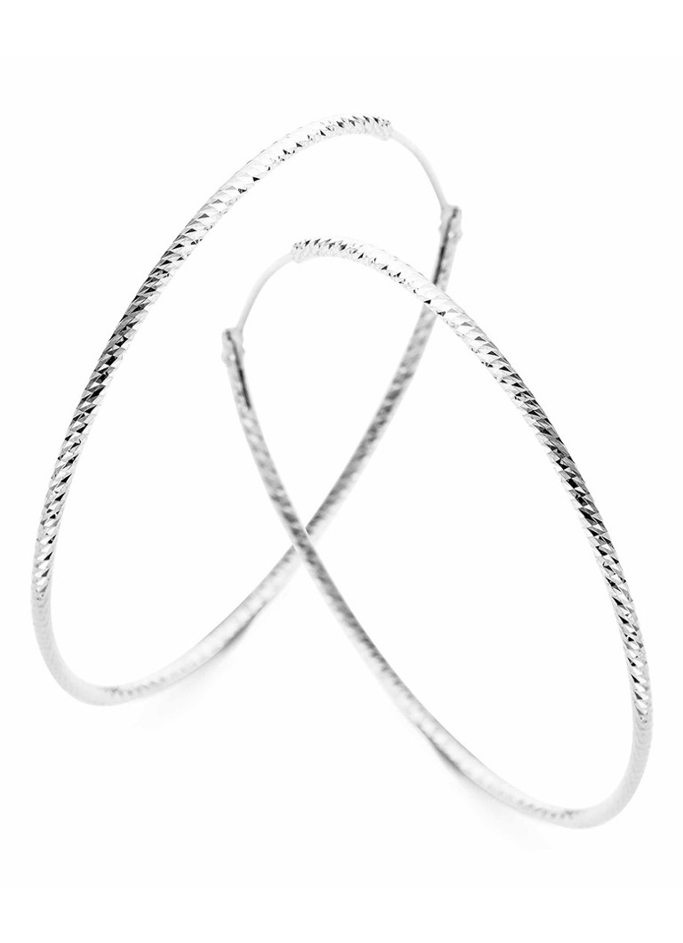 Casa Jewelry Dames Tuscana oorringen van zilver in de kleur Zilver